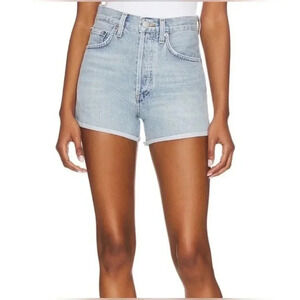Agolde Dee shorts NWT SIZE 28 Hazard color